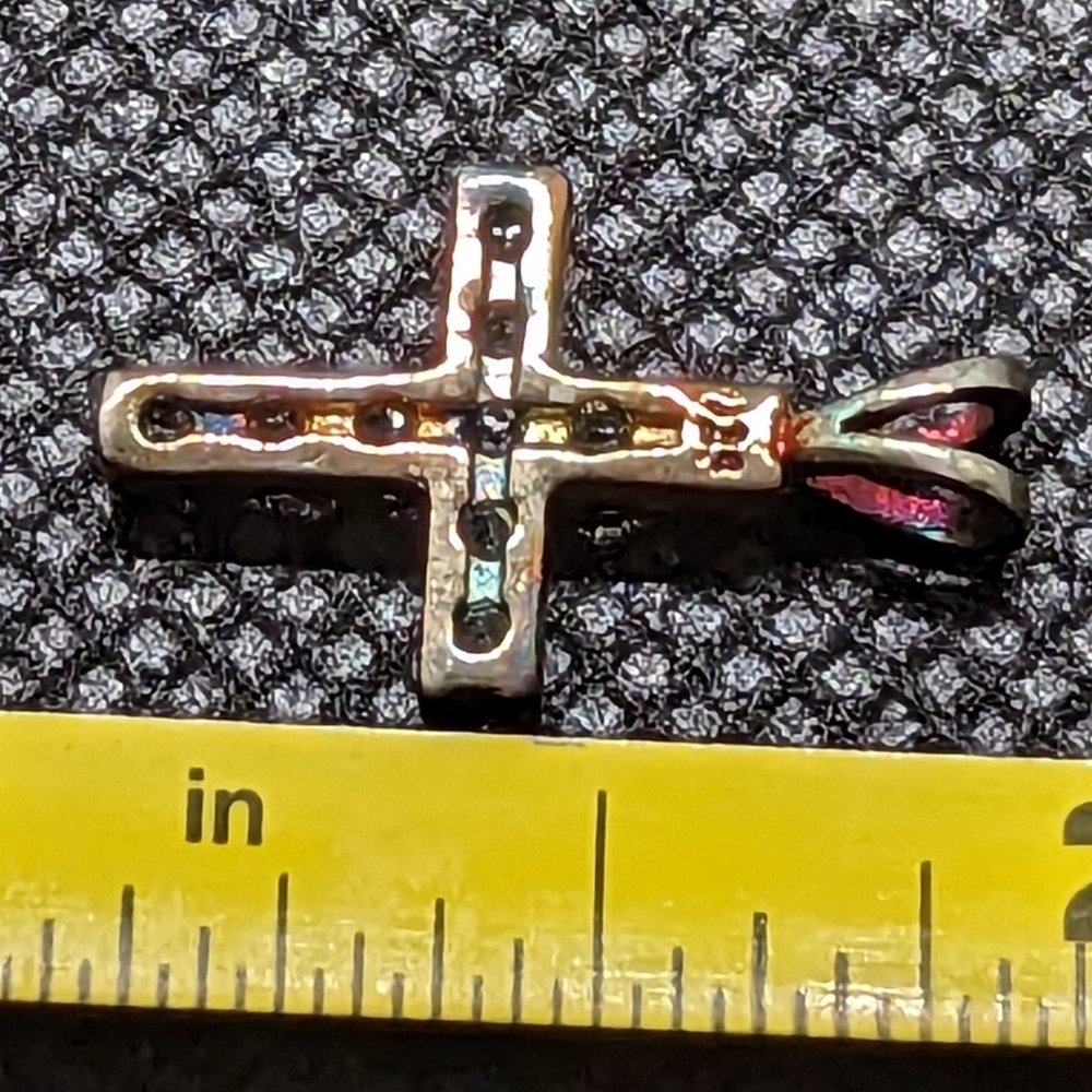 Sterling Tiny Cross - image 2